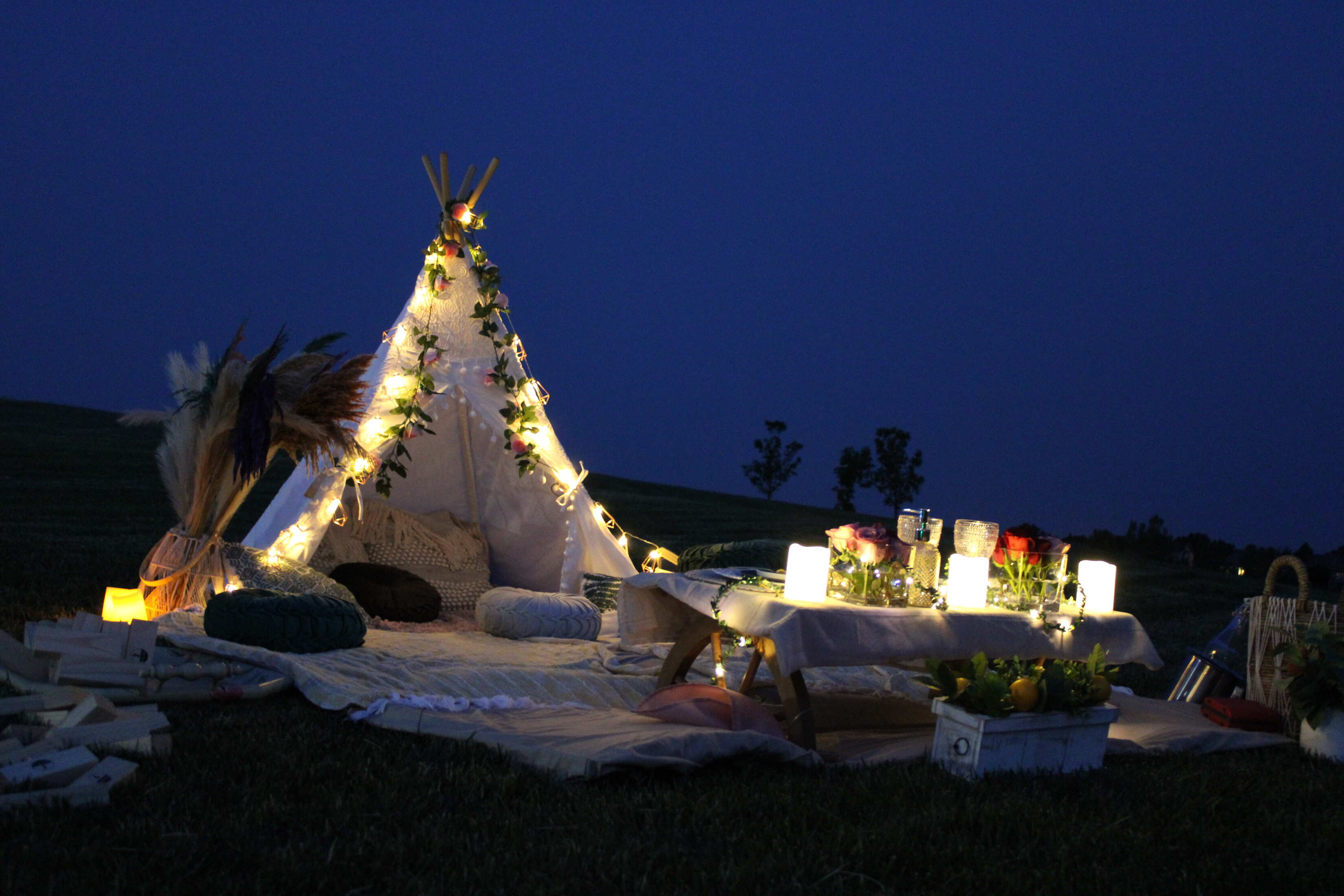 Foothills Picnics offers Fort Collins luxury picnics for dates, birthdays, engagements, anniversaries, and everything in-between. Perfect for couples, friends, and groups.
