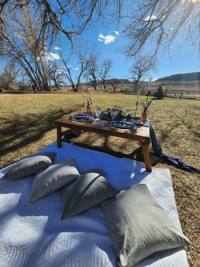 Foothills Picnics offers Fort Collins luxury picnics for dates, birthdays, engagements, anniversaries, and everything in-between. Perfect for couples, friends, and groups.